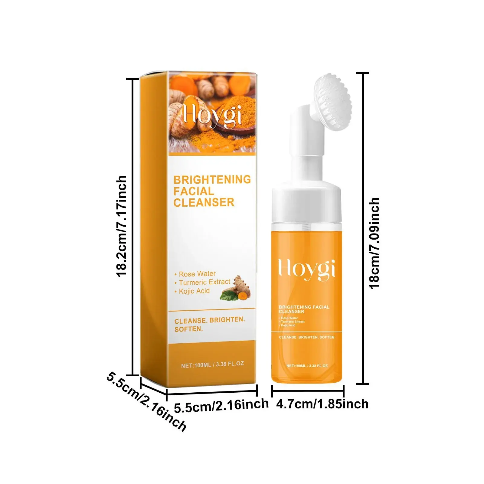 Brightening Facial Cleanser Deep Cleansing for Acne-Prone Skin - Hoygi 1 HOA05 A094 100 OG1 002