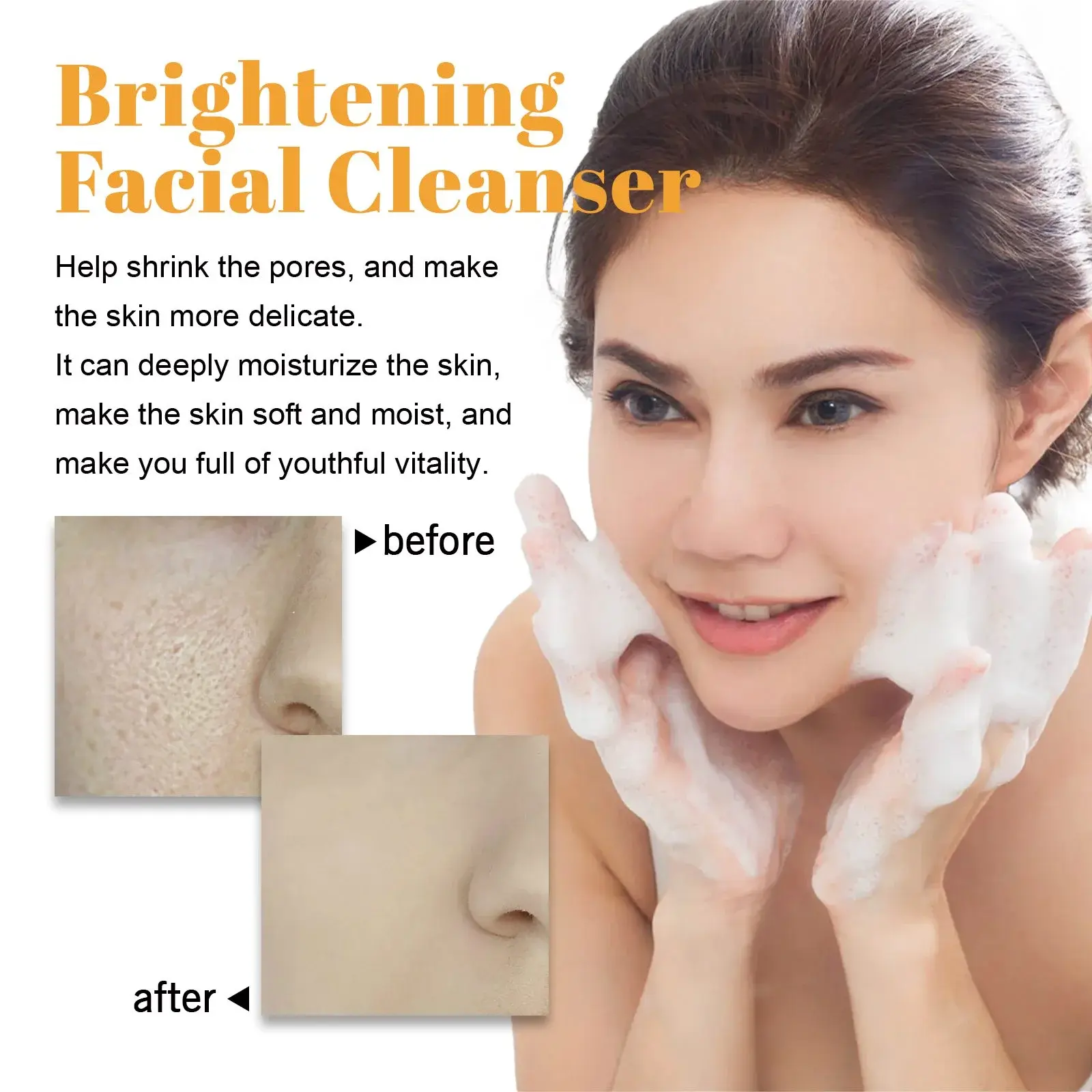 Brightening Facial Cleanser Deep Cleansing for Acne-Prone Skin - Hoygi 5 HOA05 A094 100 OG1 006