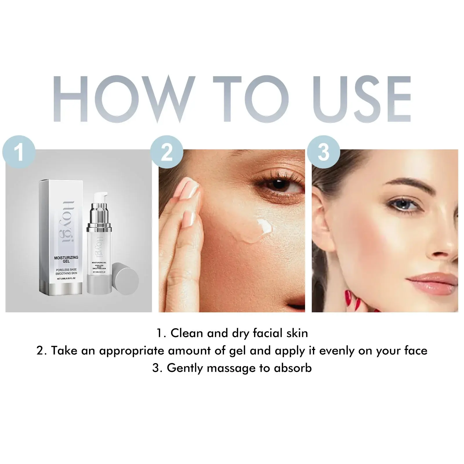 Hydrating Primer Gel with Hyaluronic Acid & Niacinamide - Smoothing Base 4 HOA05 A101 25 GY1 005
