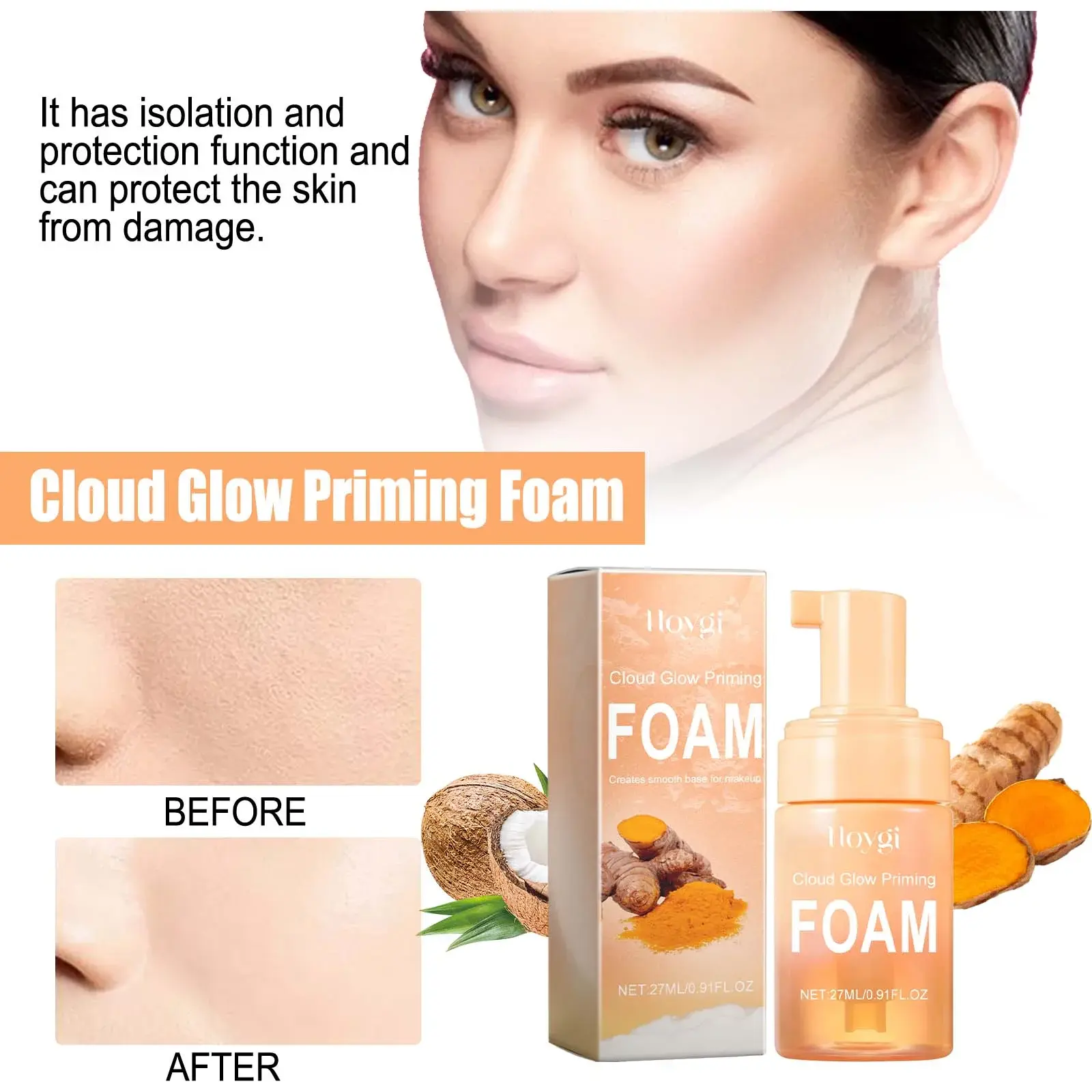 Hydrating Mousse Toner for Soft, Delicate Skin & Makeup Prep 6 HOA05 A103 27 OG1 1019