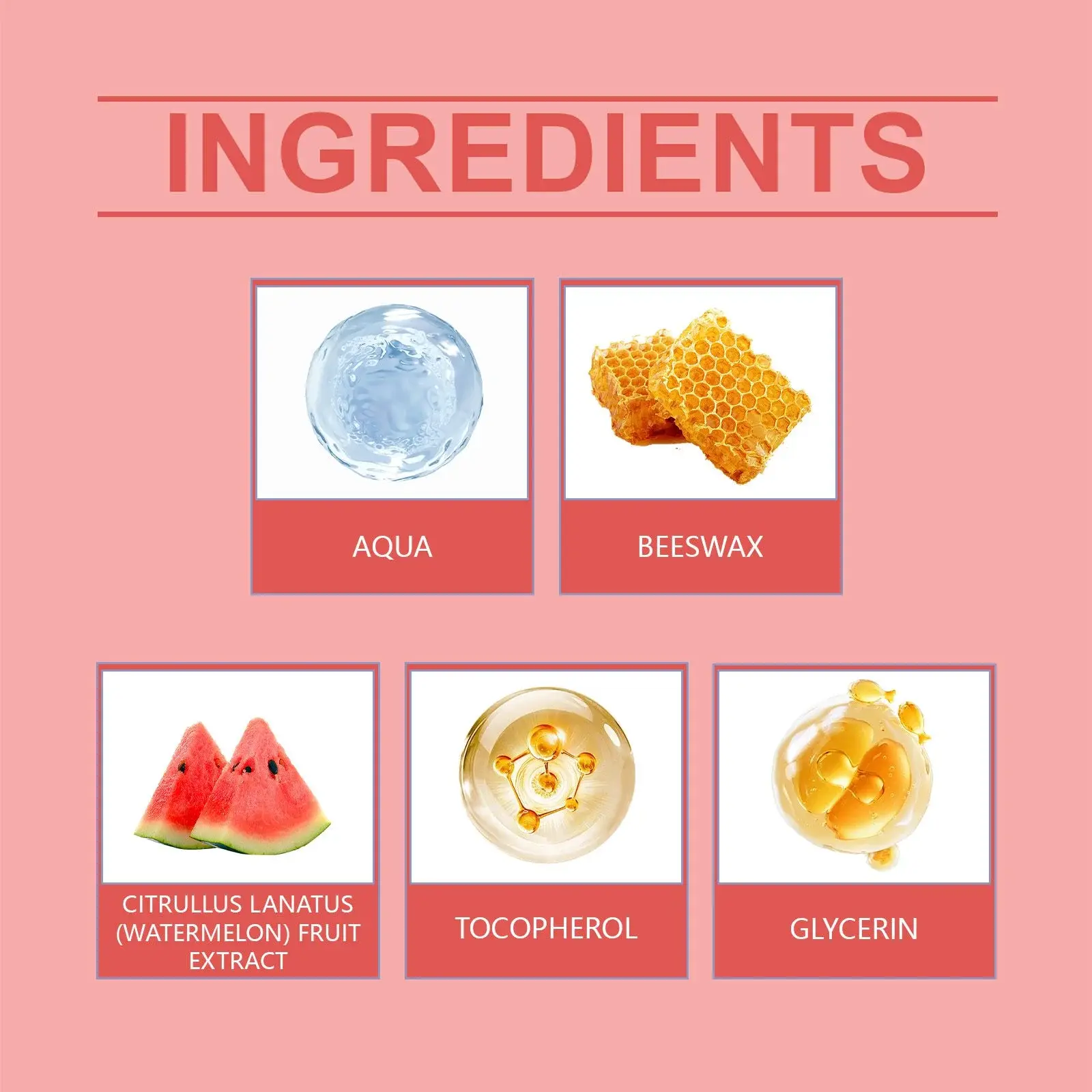 Watermelon Lip Mask for Dry Lips Moisturizing Treatment - Hoygi 3 HOA05 A111 6 WH4 004