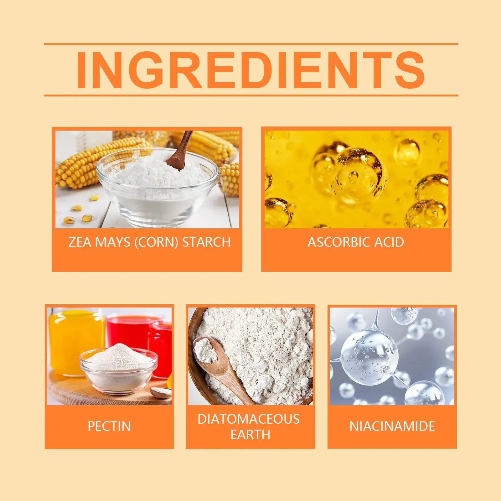 Vitamin C Hydrating Mask Powder - Repair & Brightening Formula 3 HOA05 A116 100 WH6 003