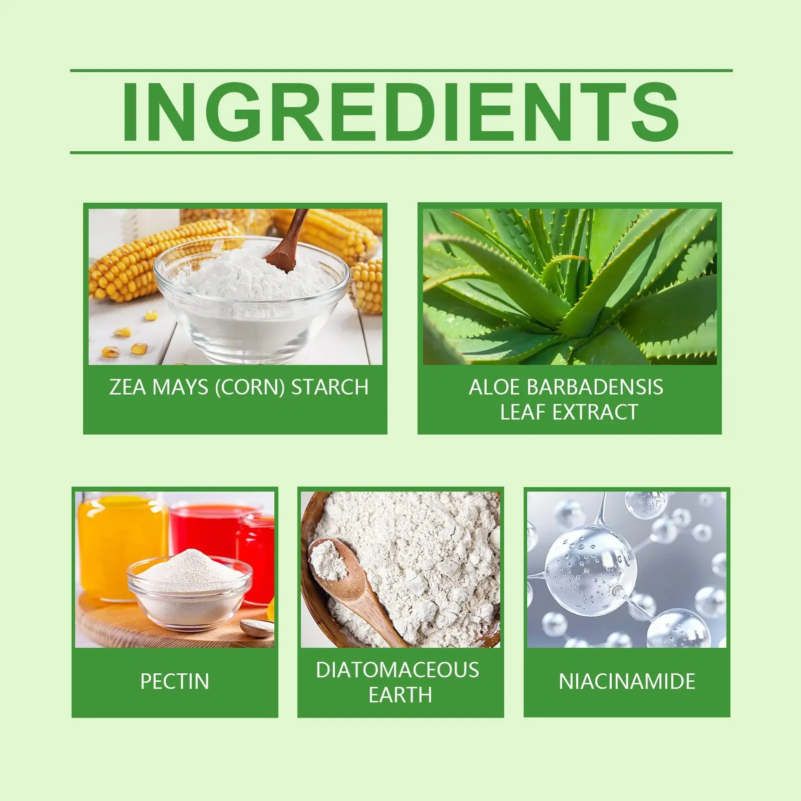 Aloe Vera Moisturizing Mask Powder for Hydration and Pore Refining 3 HOA05 A116 100 WH8 003