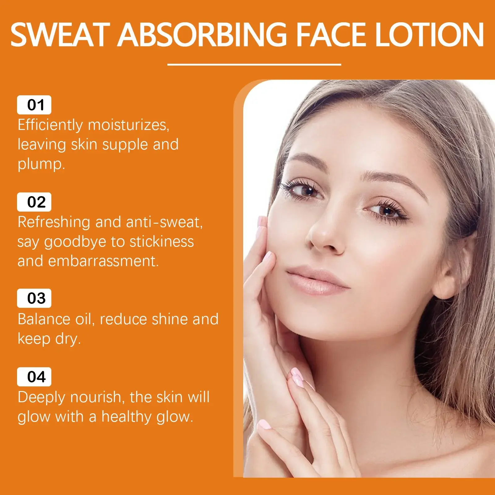 Anti-Sweat & Oil Control Facial Moisturizing Lotion 5 HOA05 A127 40 OG1 005