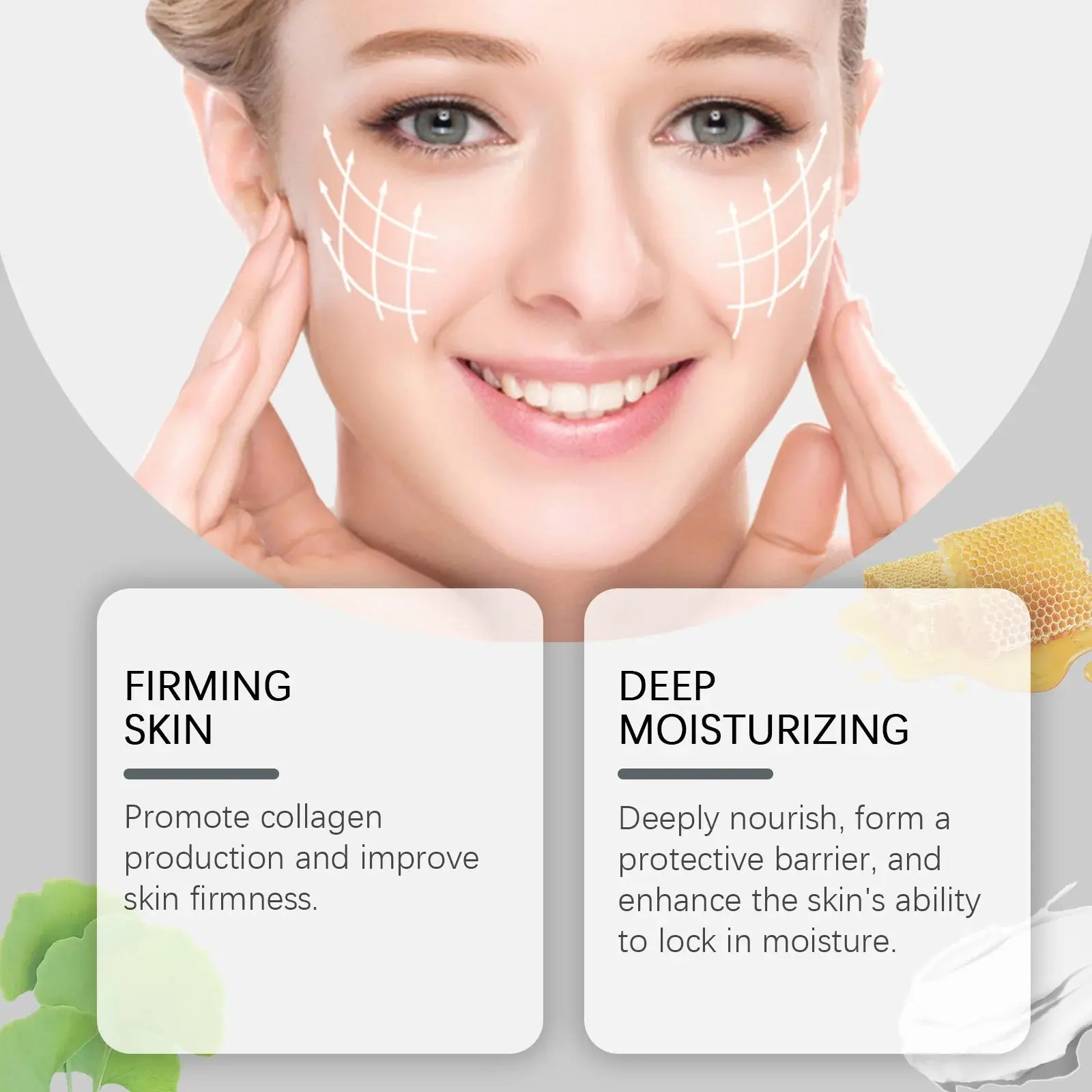 Bee Venom Face Cream - Firming & Anti-Wrinkle Moisturizer 6 HOA05 A137 100 BK1 006