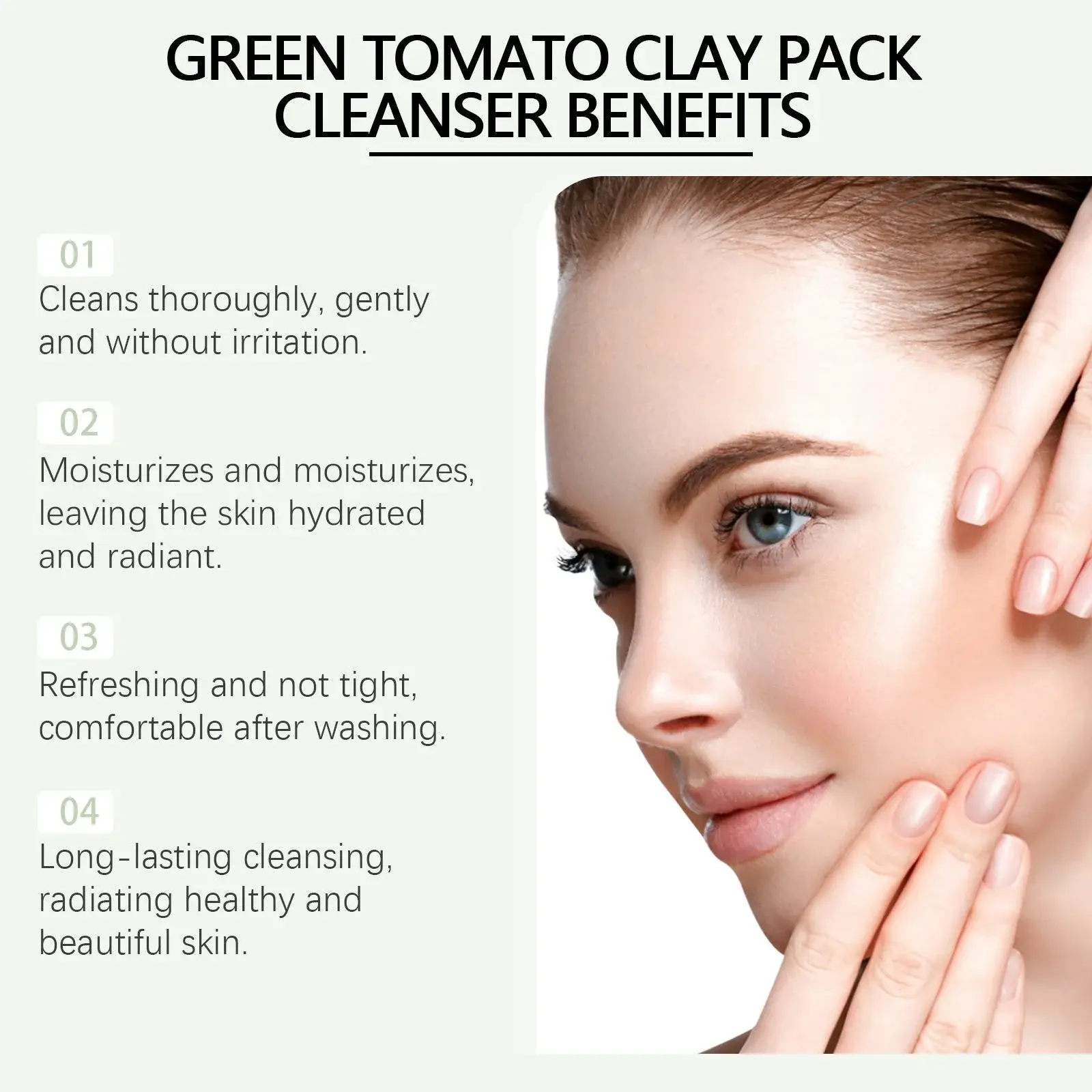 Green Tomato Cleanser - Hydrating & Oil Balancing Face Wash 5 HOA05 A145 120 GN1 006