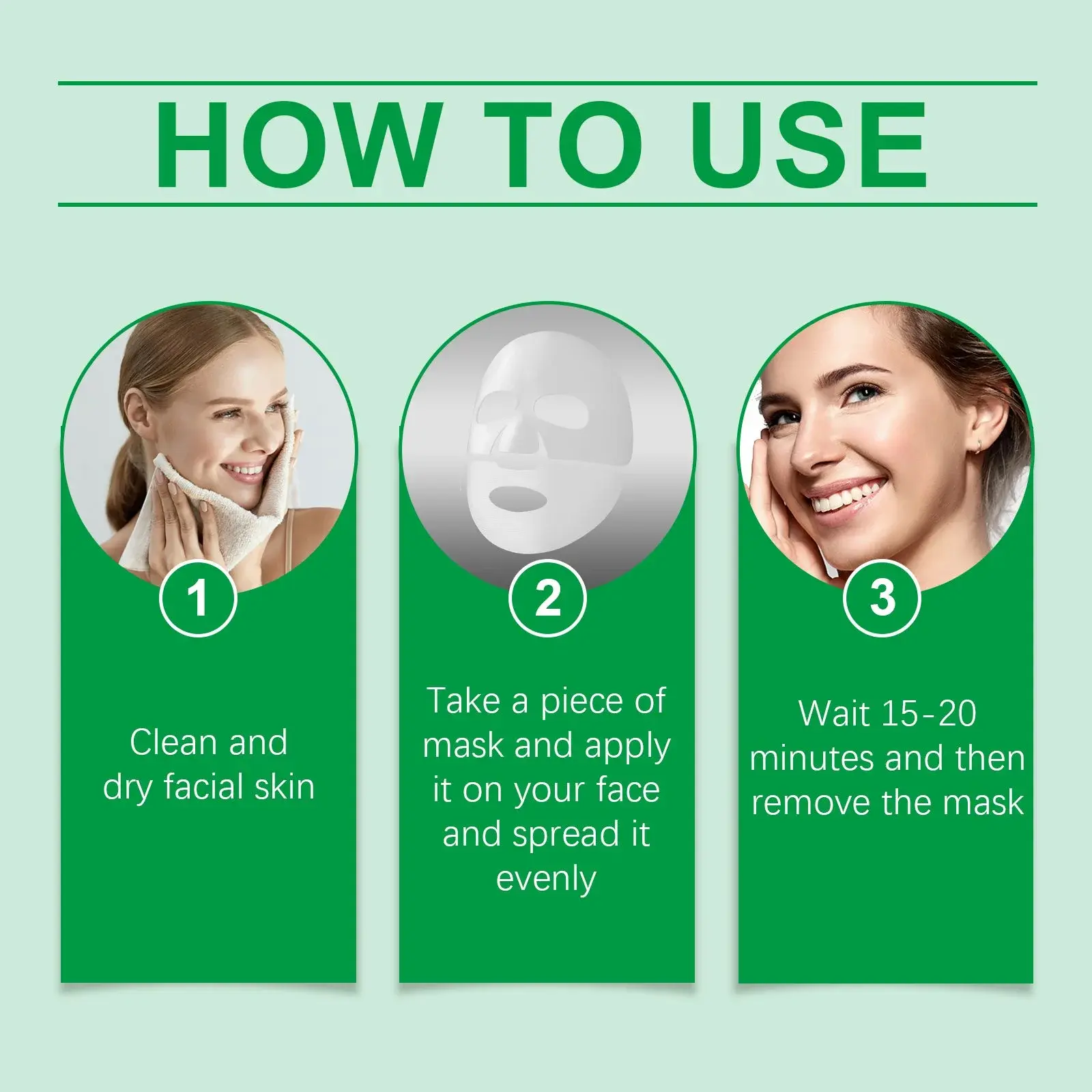 Collagen Soothing Mask - Hydrating & Firming Facial Care (Bag) 4 HOA05 A156 1 WH1 004