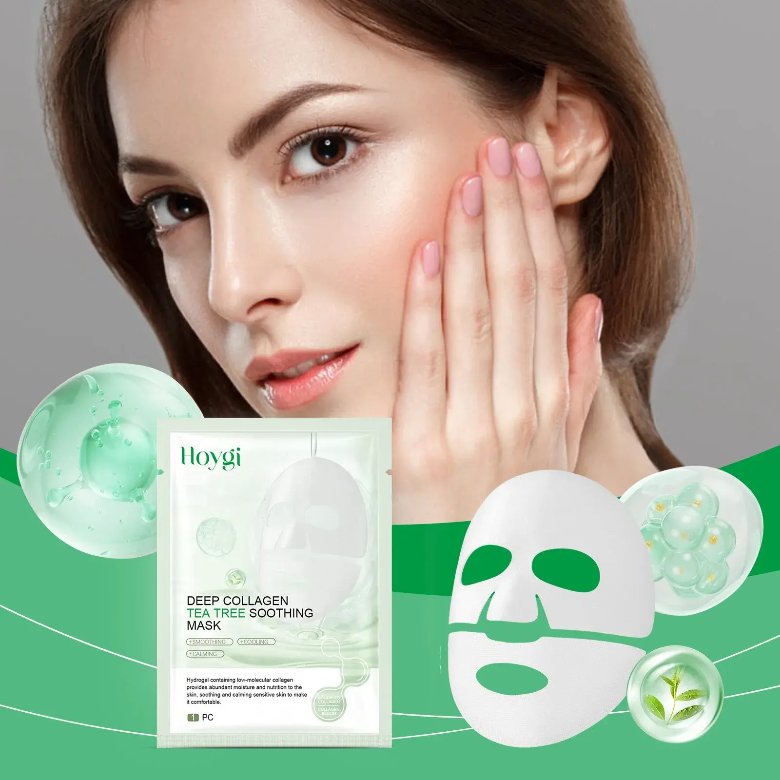 Collagen Soothing Mask - Hydrating & Firming Facial Care (Bag) 2 HOA05 A156 1 WH1 17540425