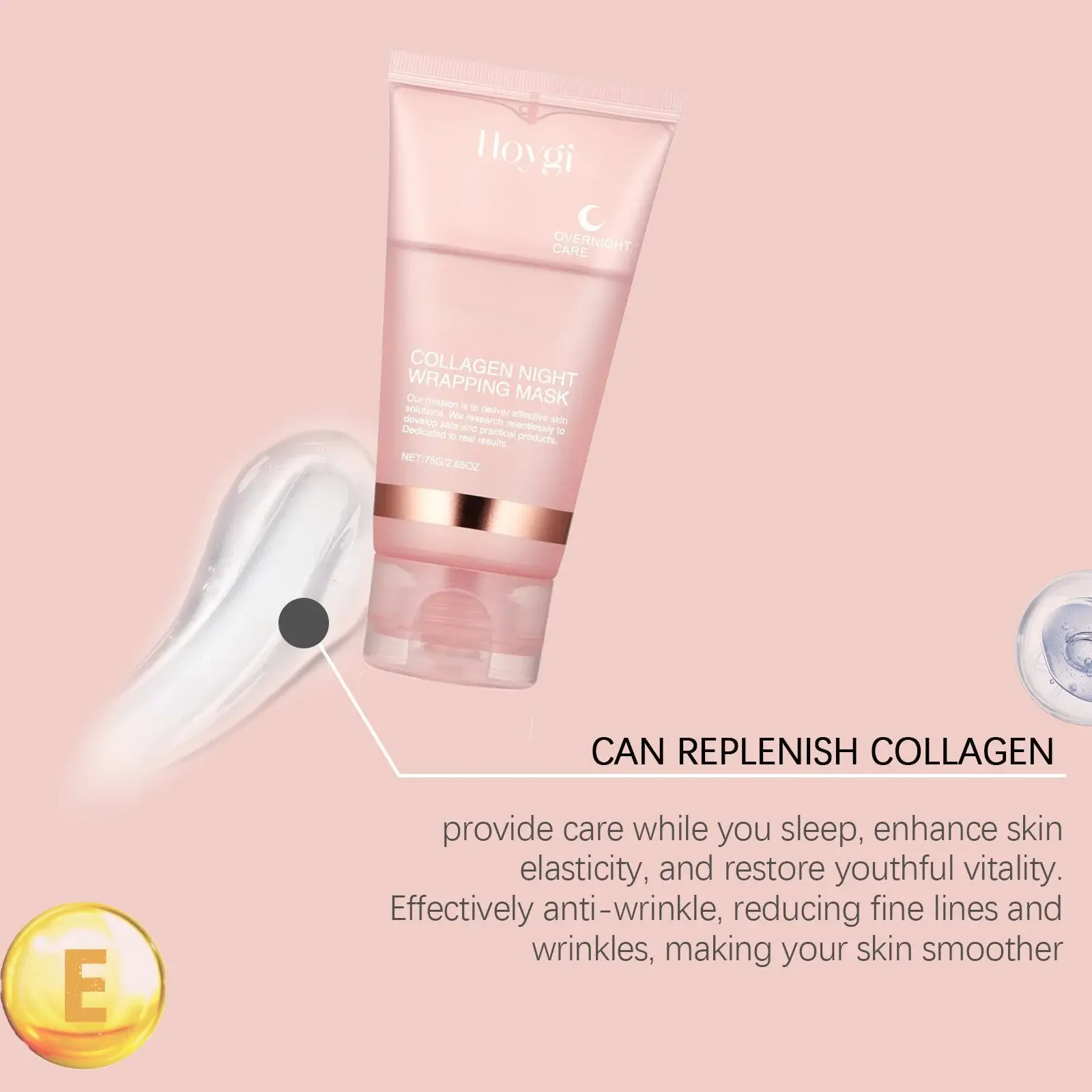 Collagen Peel Off Mask - Moisturizing & Pore Cleaning - Hoygi 7 HOA05 A160 1 PK1 1734926439039