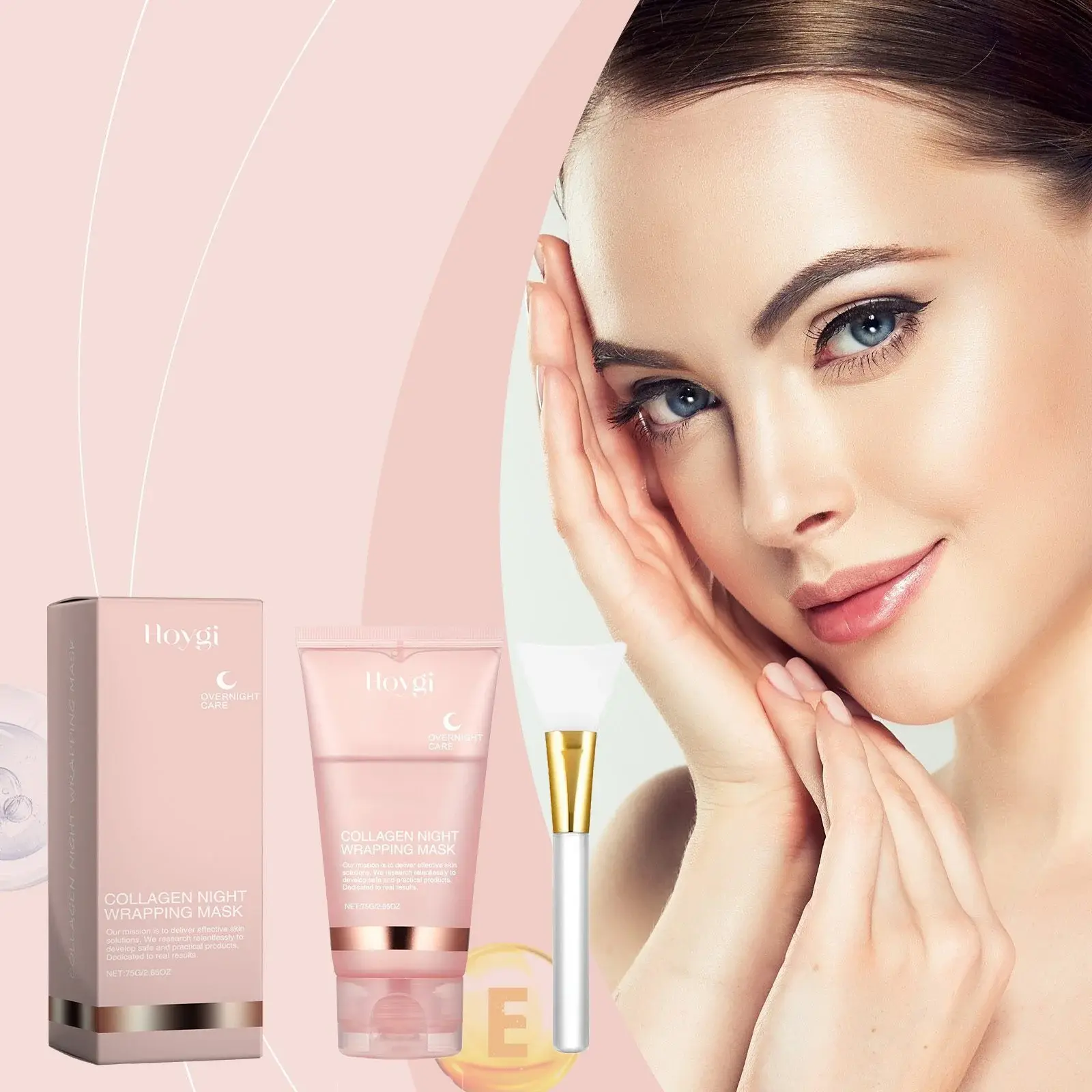 Collagen Peel Off Mask - Moisturizing & Pore Cleaning - Hoygi 2 HOA05 A160 1 PK1 81286445