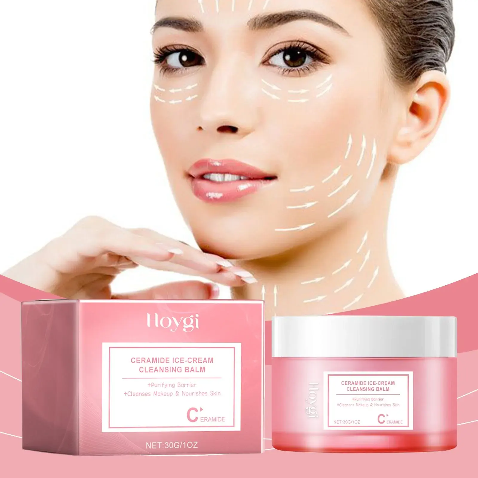 Hoygi Gentle Cleansing Moisturizing Makeup Remover with Vitamin E 2 HOA05 A161 30 WH2 002