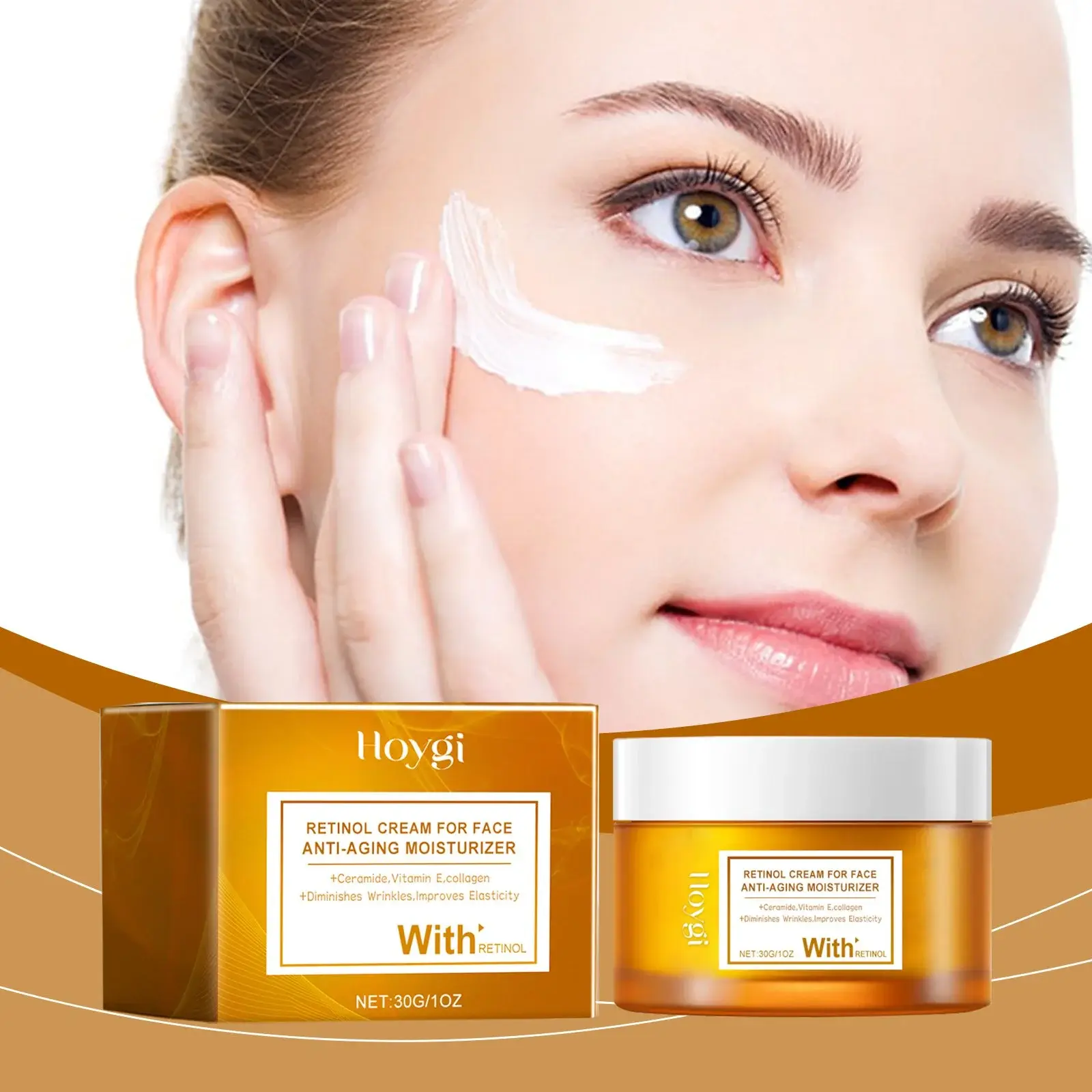 Retinol Facial Moisturizer - Hydrating & Repairing Anti-Wrinkle Cream 2 HOA05 A161 30 YE1 002