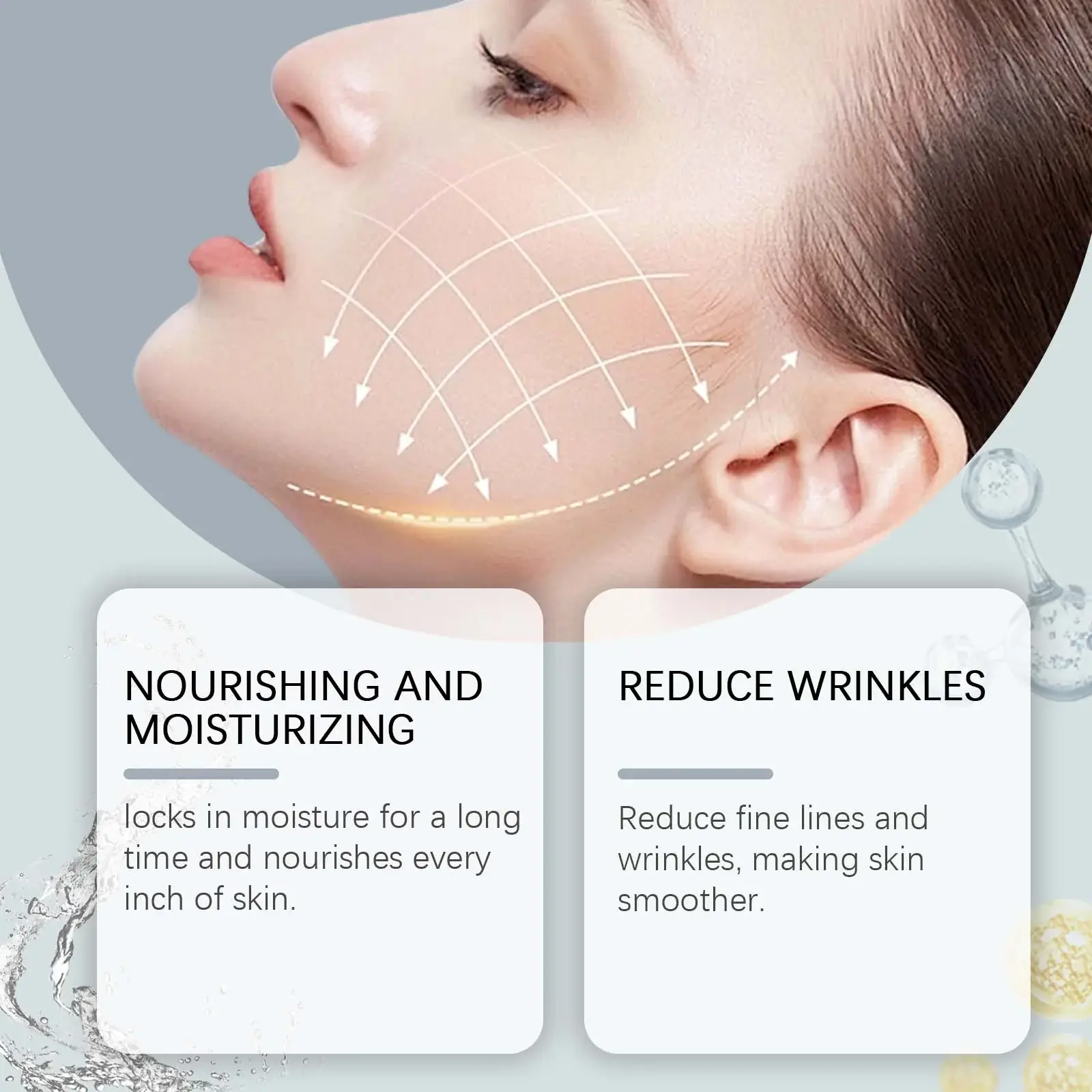 Anti-Wrinkle Collagen Mask Box Set Hydrating Moisturizer - Hoygi 6 HOA05 A165 4 GY1 006