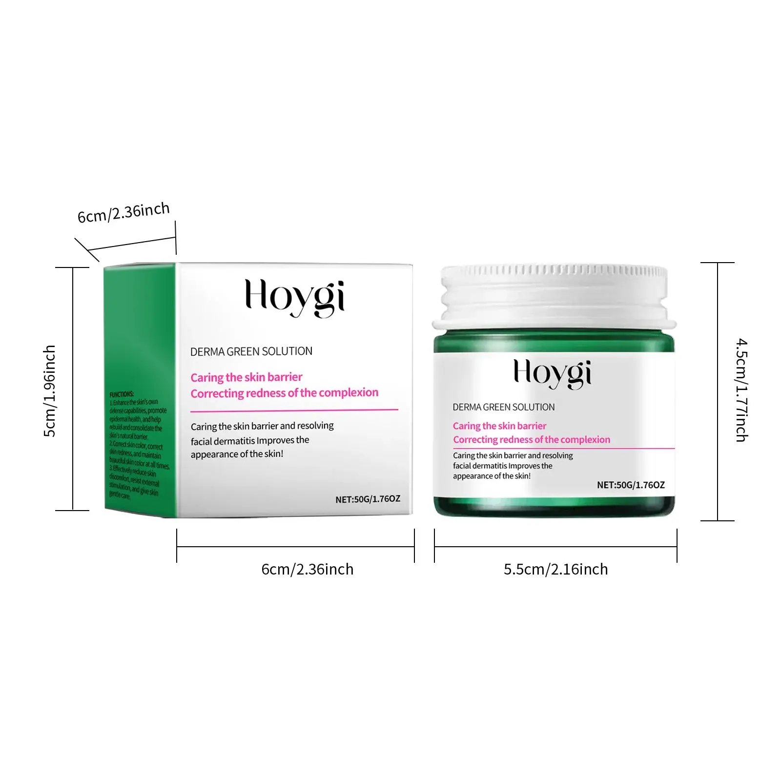 Centella Skin Repair Cream with Plant Extracts for a Healthy Glow 1 HOA05 A173 50 WH1 1003