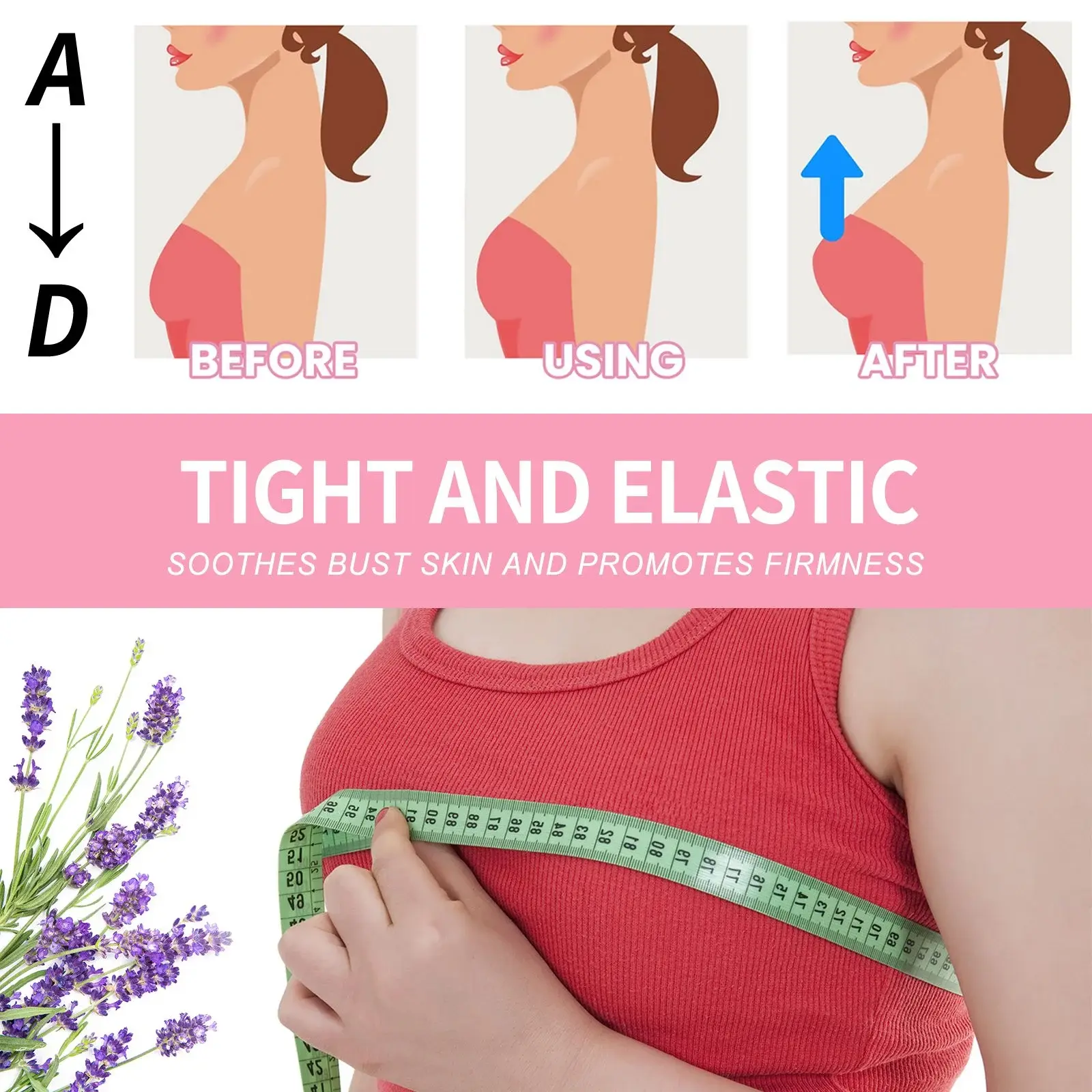 Breast Firming Cream - Moisturizing & Lifting Treatment for Elasticity 9 HOA06 A005 100 PK1 010