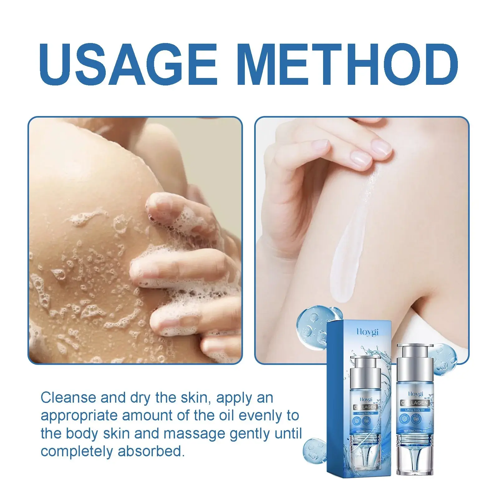 Collagen Lifting Body Oil for Sagging Skin & Wrinkles 4 HOA06 A008 15 BU1 004