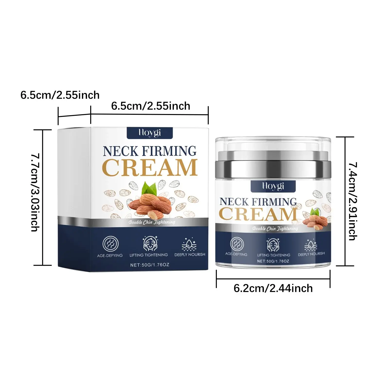 Neck Firming Cream - Anti-Wrinkle & Hydrating Formula 1 HOA06 A009 50 BU1 001