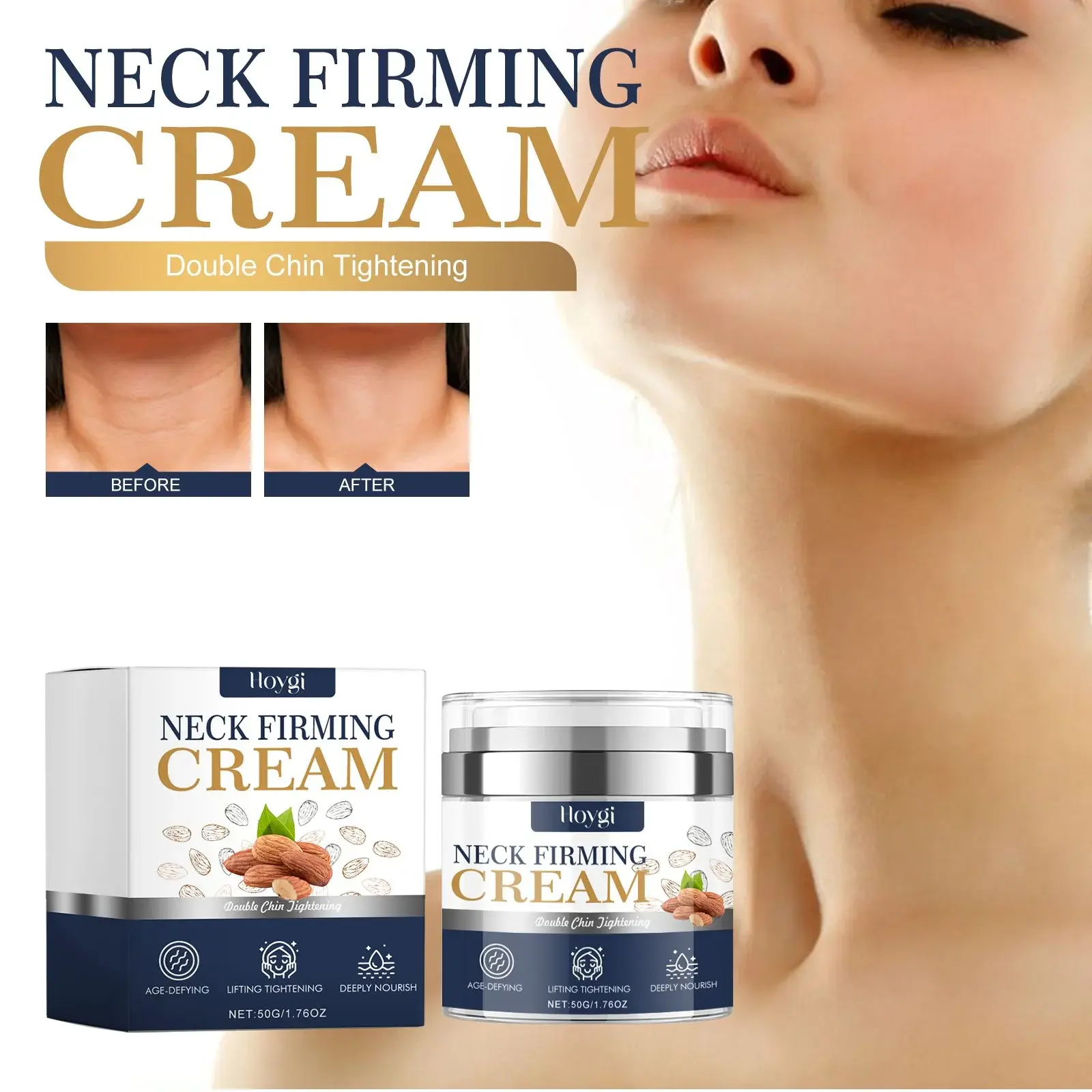 Neck Firming Cream - Anti-Wrinkle & Hydrating Formula 2 HOA06 A009 50 BU1 002