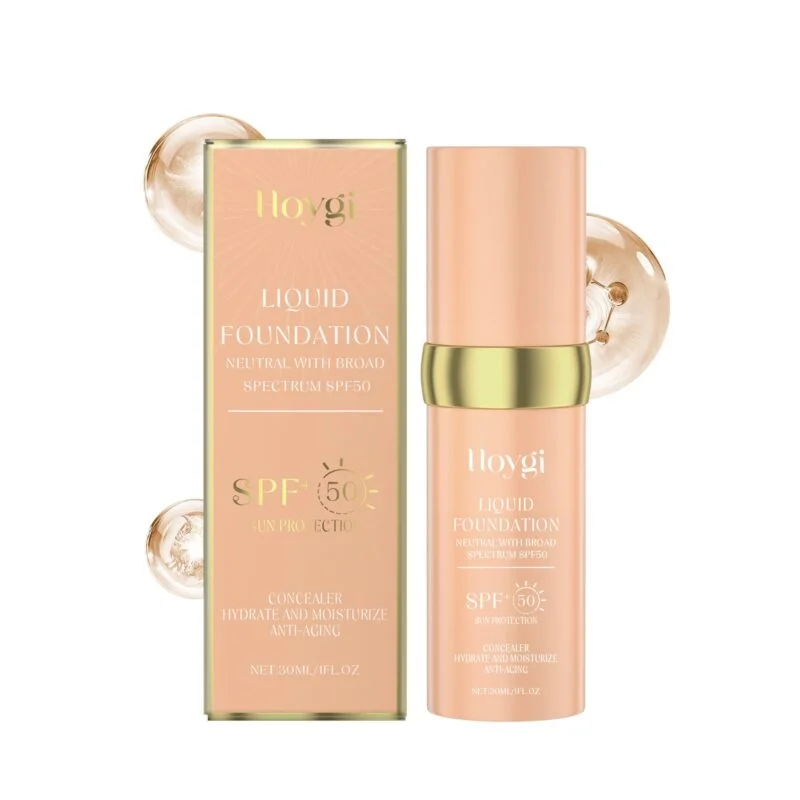 Hoygi Warm Change Liquid Foundation: Moisturizing & Long-Lasting