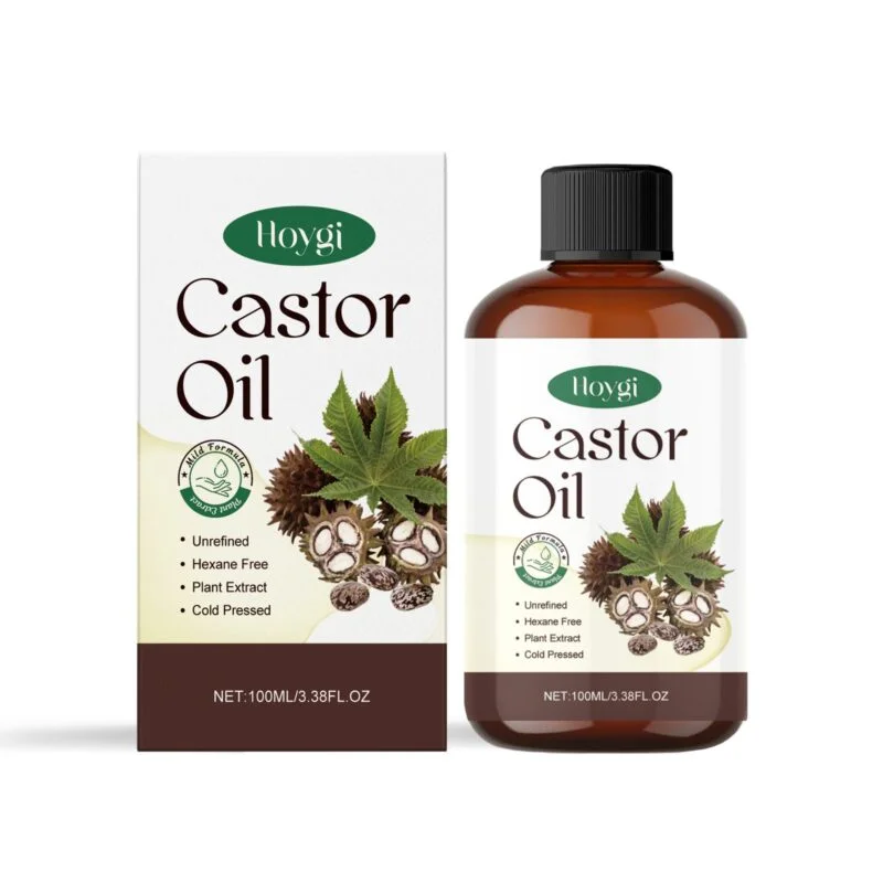 Hoygi Organic Castor Oil: Hydrating Massage Oil for Body