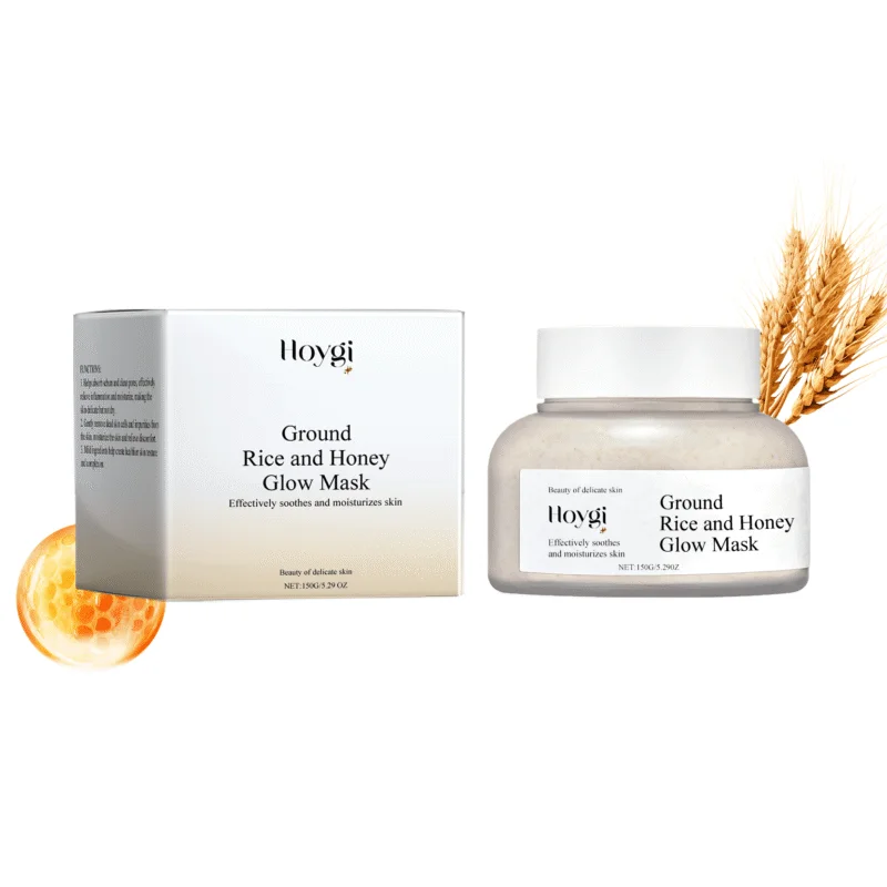 Hoygi Rice Honey Moisturizing Brightening Mask - Hydrates & Nourishes Skin