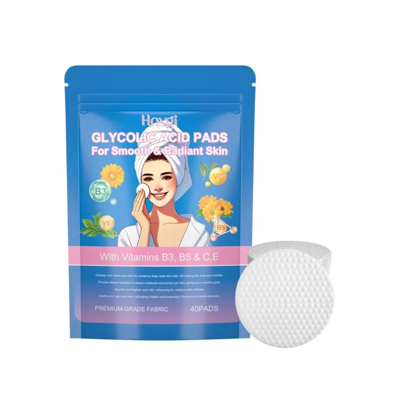 Hoygi Glycolic Acid Facial Pads - Cleans Pores