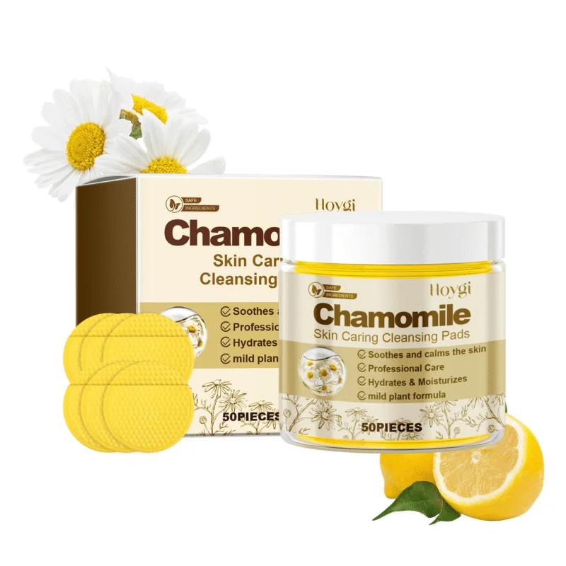 Hoygi Chamomile Soothing Cleansing Pad - Gently Cleanses & Moisturizes