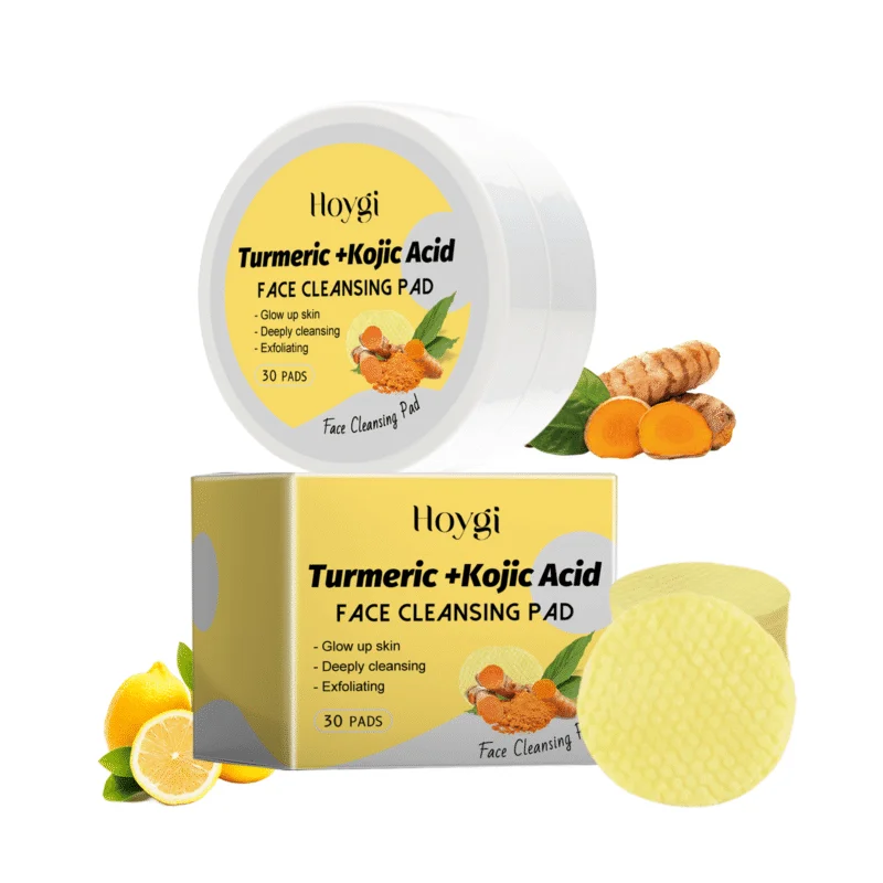 Hoygi Turmeric Acid Cleansing Pad - Gentle Pore Cleanser & Moisturizer