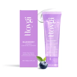 Hoygi Blueberry Ceramide Cleansing Gel - Moisturizing Hydrating Face Cleanser