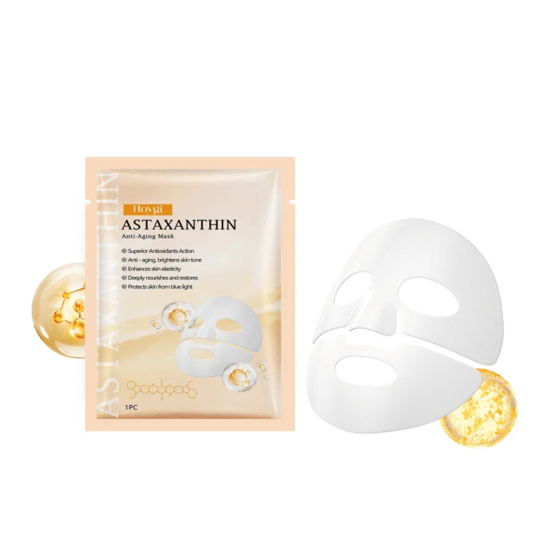 Hoygi Gentle Astaxanthin Anti-Aging Facial Mask - Moisturizing & Hydrating