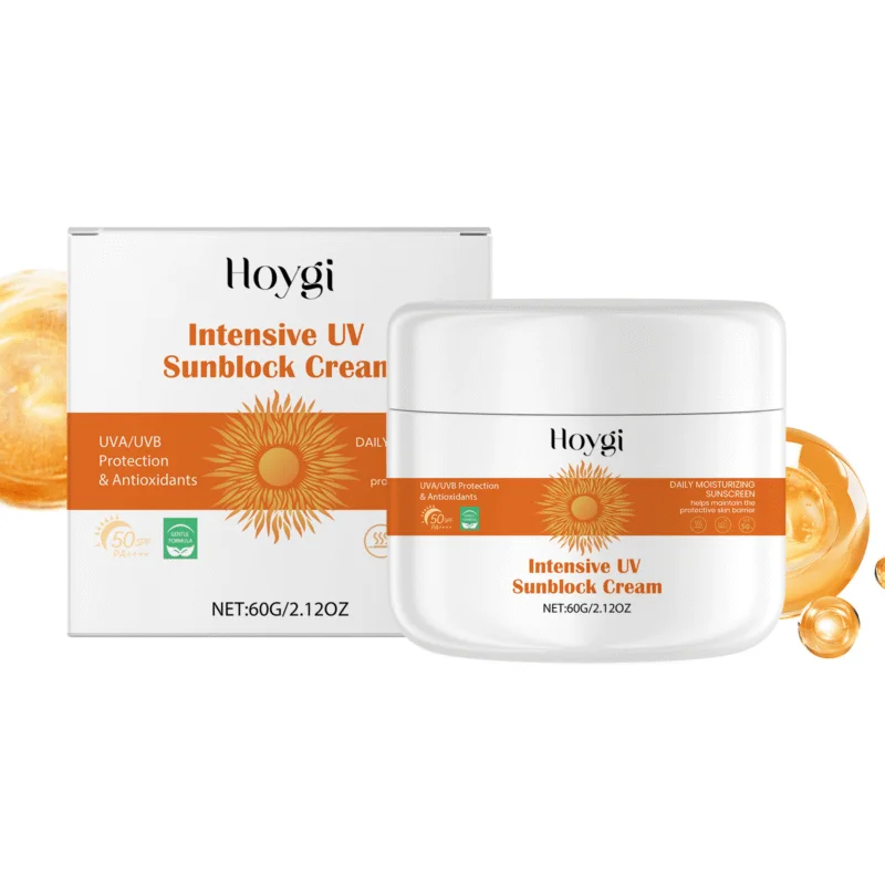 Hoygi Daily Face & Body Moisturizer with UV Protection & Toning