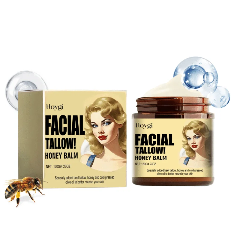 Hoygi Tallow Honey Moisturizer - Hydrates and Nourishes Skin