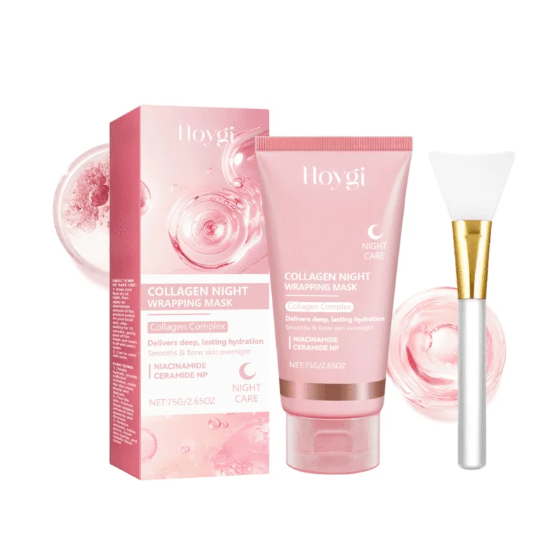 Hoygi Collagen Peel-Off Mask with Scraper - Hydrating & Moisturizing