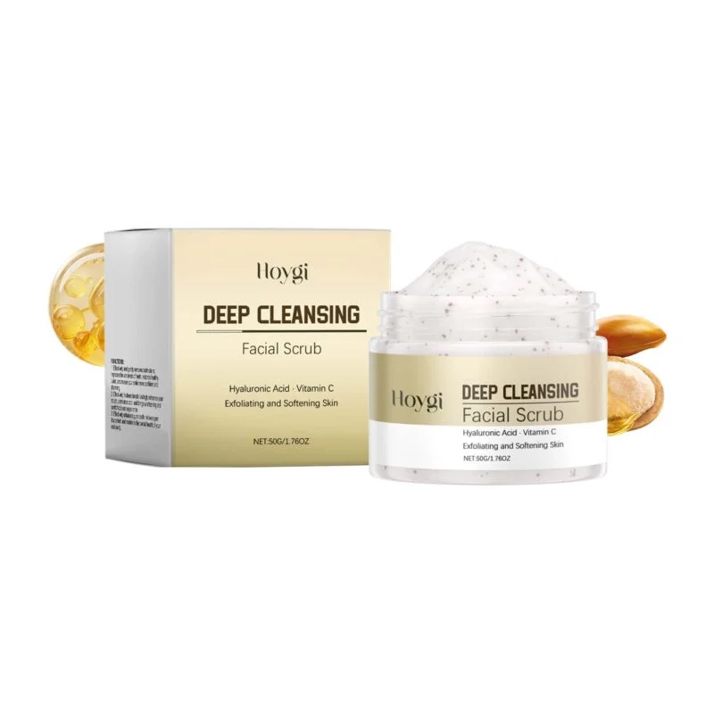Hoygi Deep Exfoliating Facial Scrub: Moisturizing & Pore Cleansing