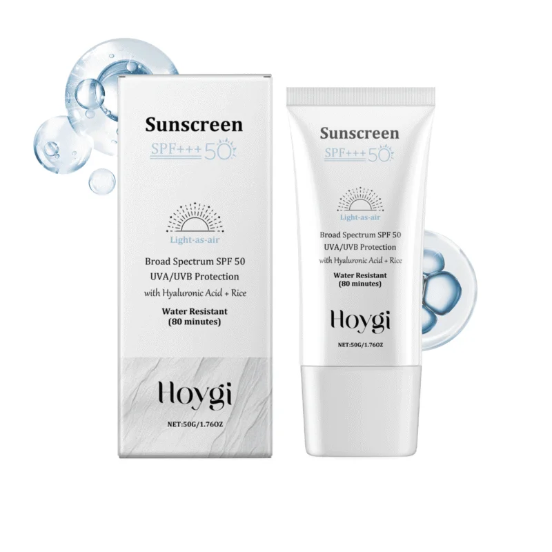 Hoygi Hyaluronic Acid Rice Face Cream - Lightweight Moisturizer