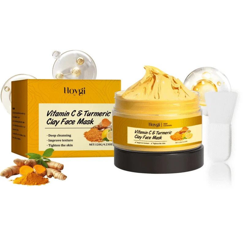 Hoygi Turmeric Cleansing Mud Mask - Hydrating