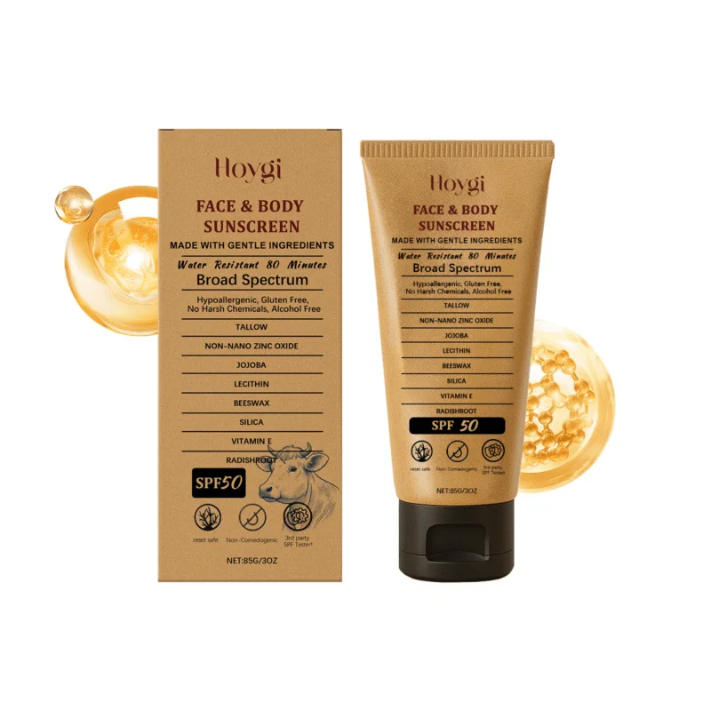 Hoygi Tallow Light Moisturizing Cream for Face and Body