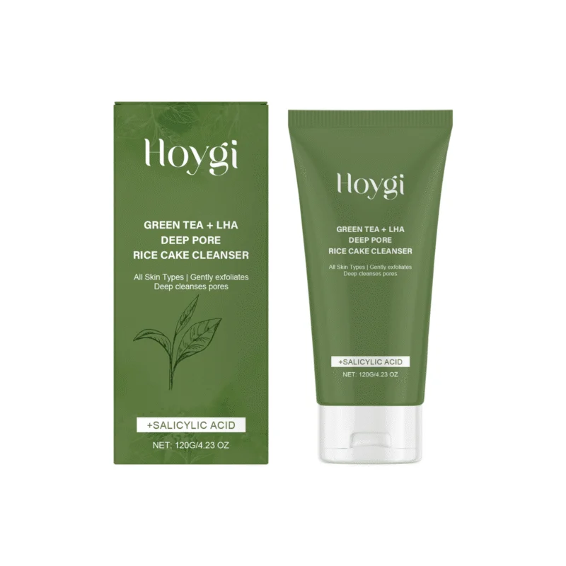 Hoygi Green Tea Salicylic Acid Facial Cleanser - Gentle Pore Cleansing & Moisturizing