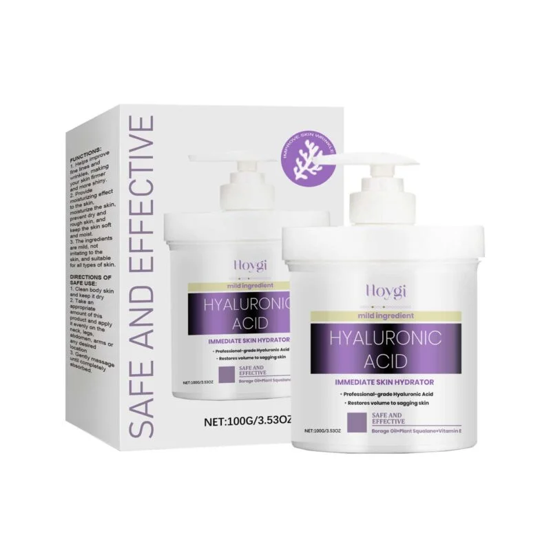 Hoygi Hyaluronic Acid Body Cream for Skin Moisture & Elasticity