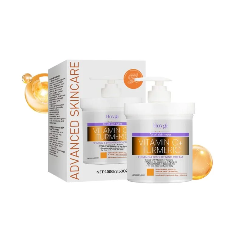 Hoygi Turmeric Vitamin C Firming Brightening Face & Body Cream