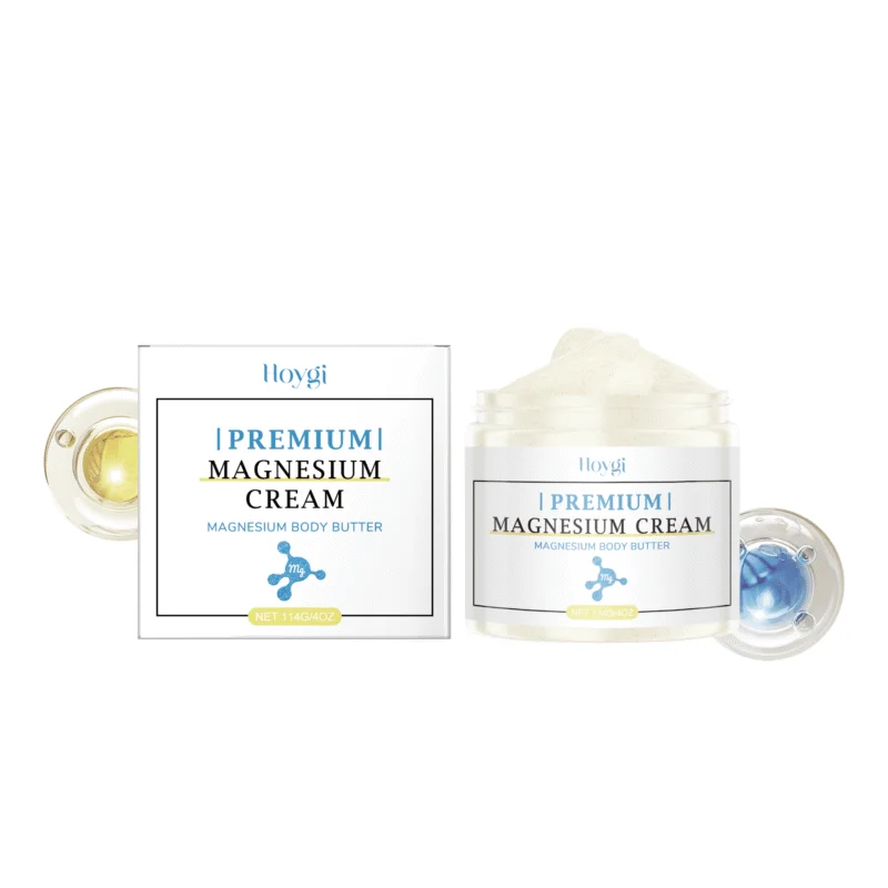 Hoygi Magnesium Cream for Sleep - Hydrating Body Moisturizer & Massage Care