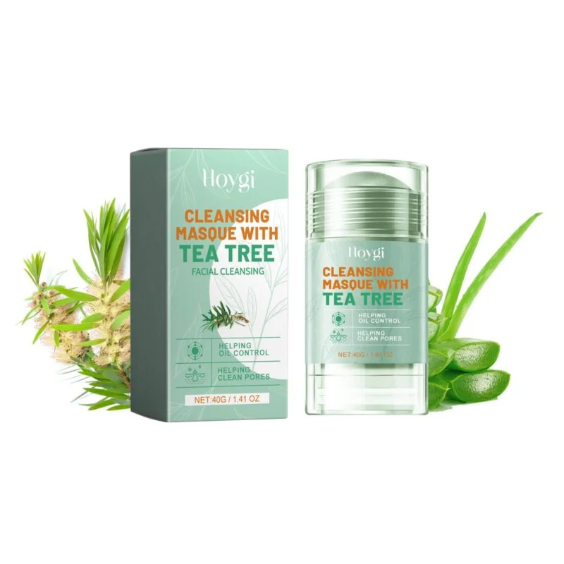 Hoygi Tea Tree Cleansing Clay Mask Stick - Deep Pore & Acne Care