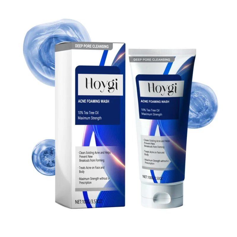 Hoygi Acne Foaming Wash: Gentle Oil Control & Hydrating Facial Cleanser