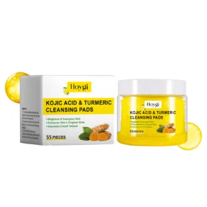 Hoygi Turmeric Cleansing & Exfoliating Pad - Brightens and Moisturizes Skin