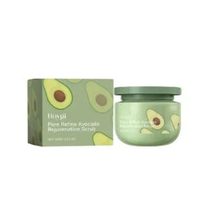 Hoygi Avocado Ice Cream Body Scrub - Exfoliating Dead Skin Cleanser